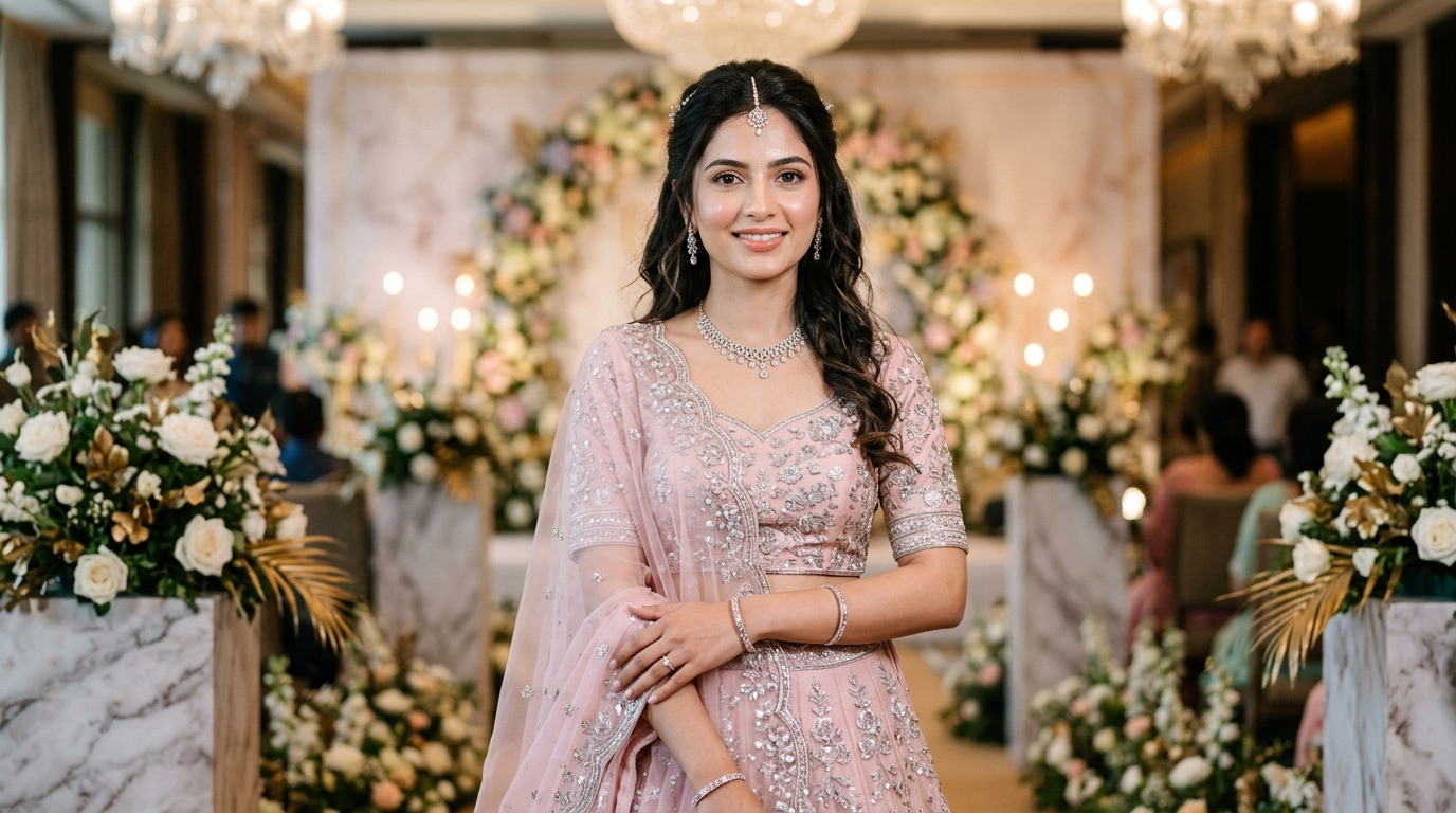 Best Engagement Makeup in Delhi NCR - Lovely Jaiswal