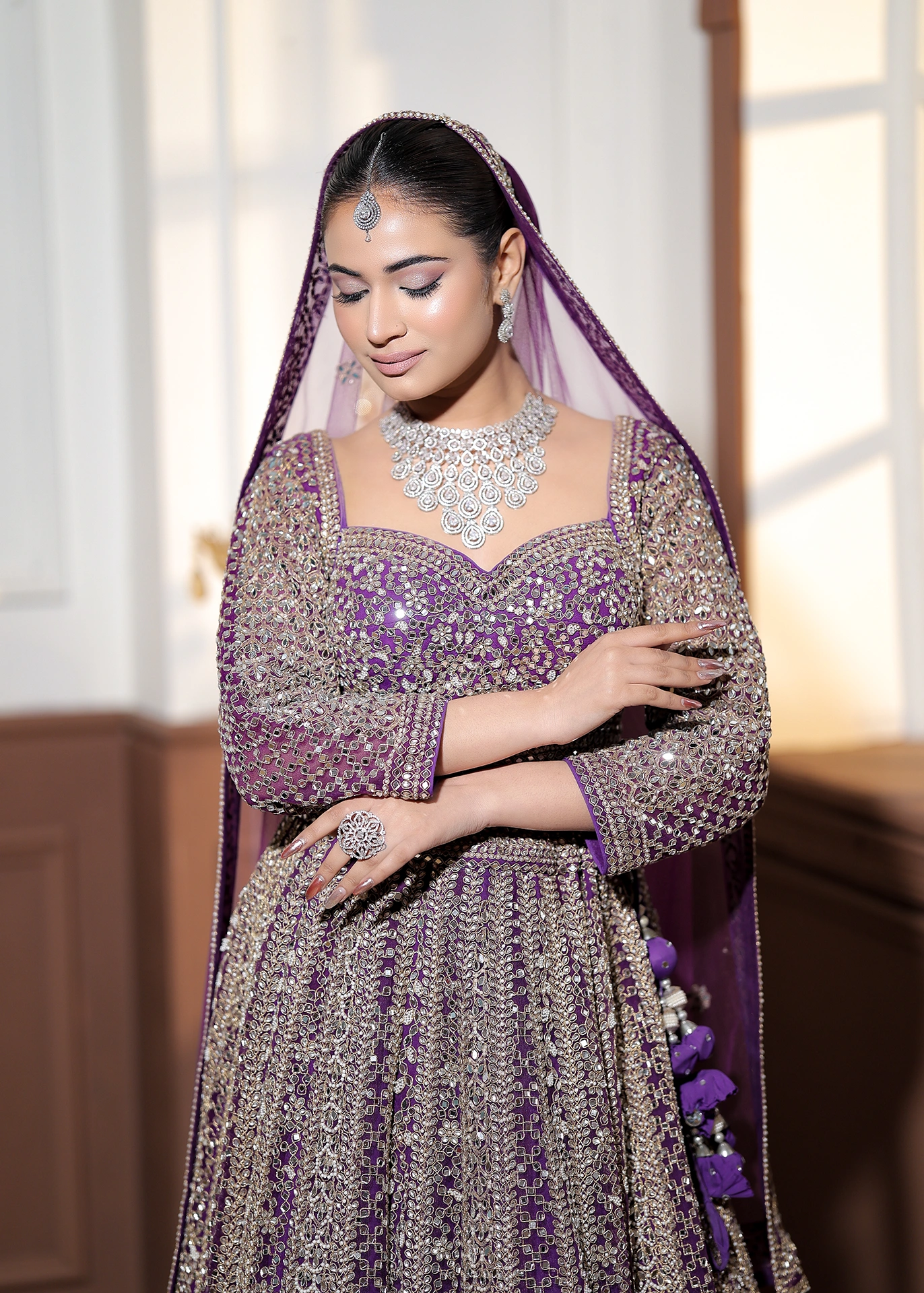 Bridal makeup look by Lovely Jaiswal