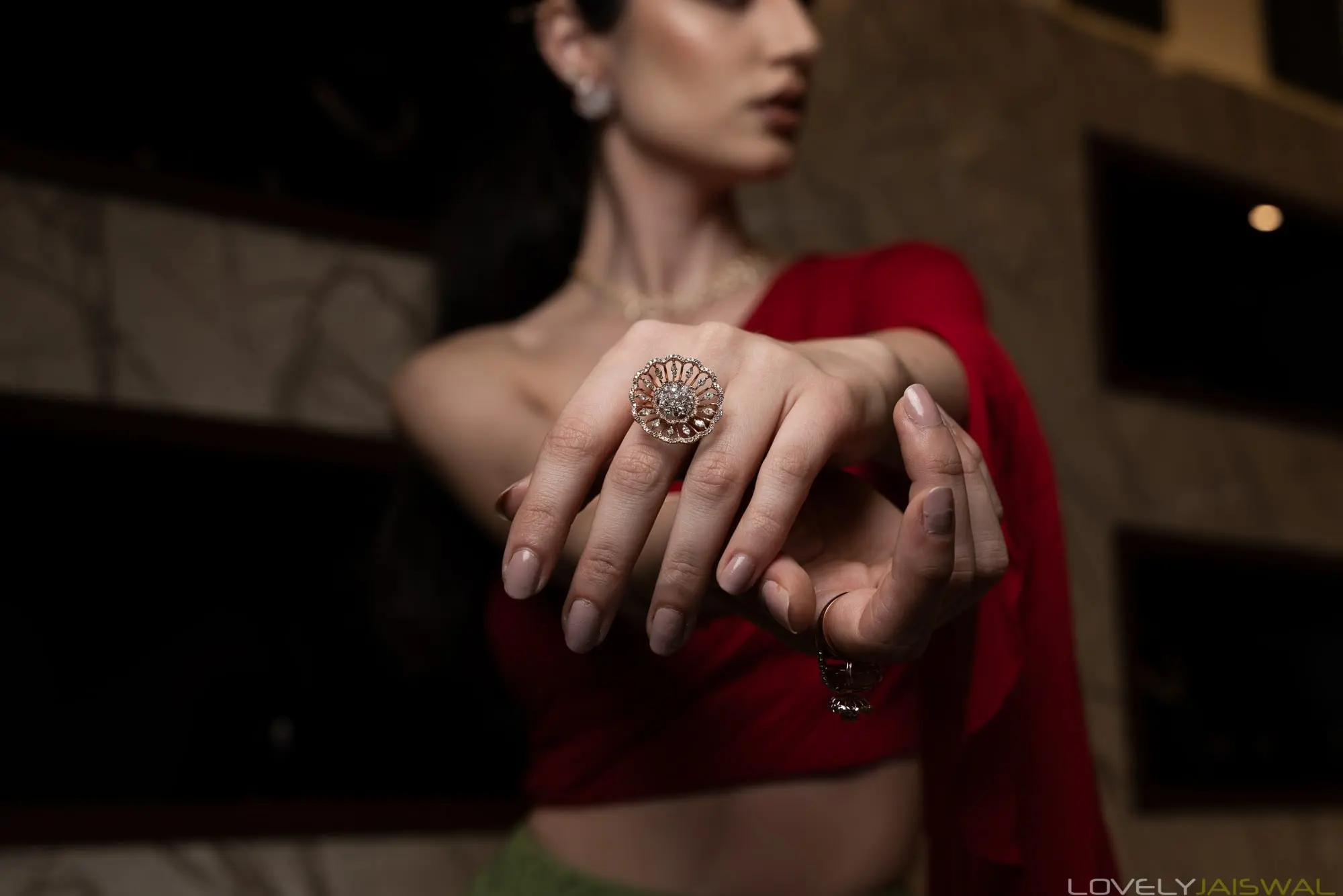 Bridal makeup look by Lovely Jaiswal