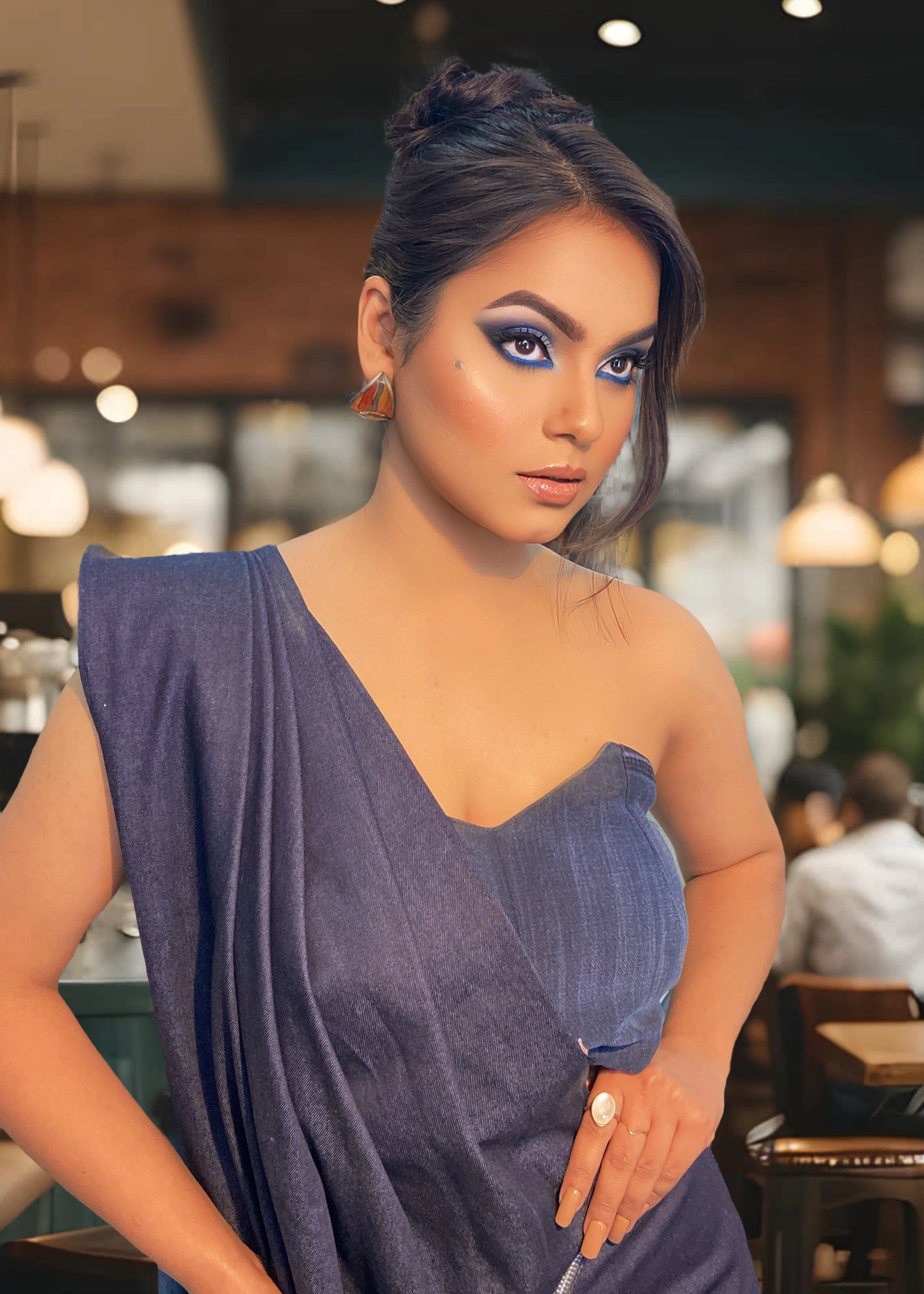 Bridal makeup look by Lovely Jaiswal