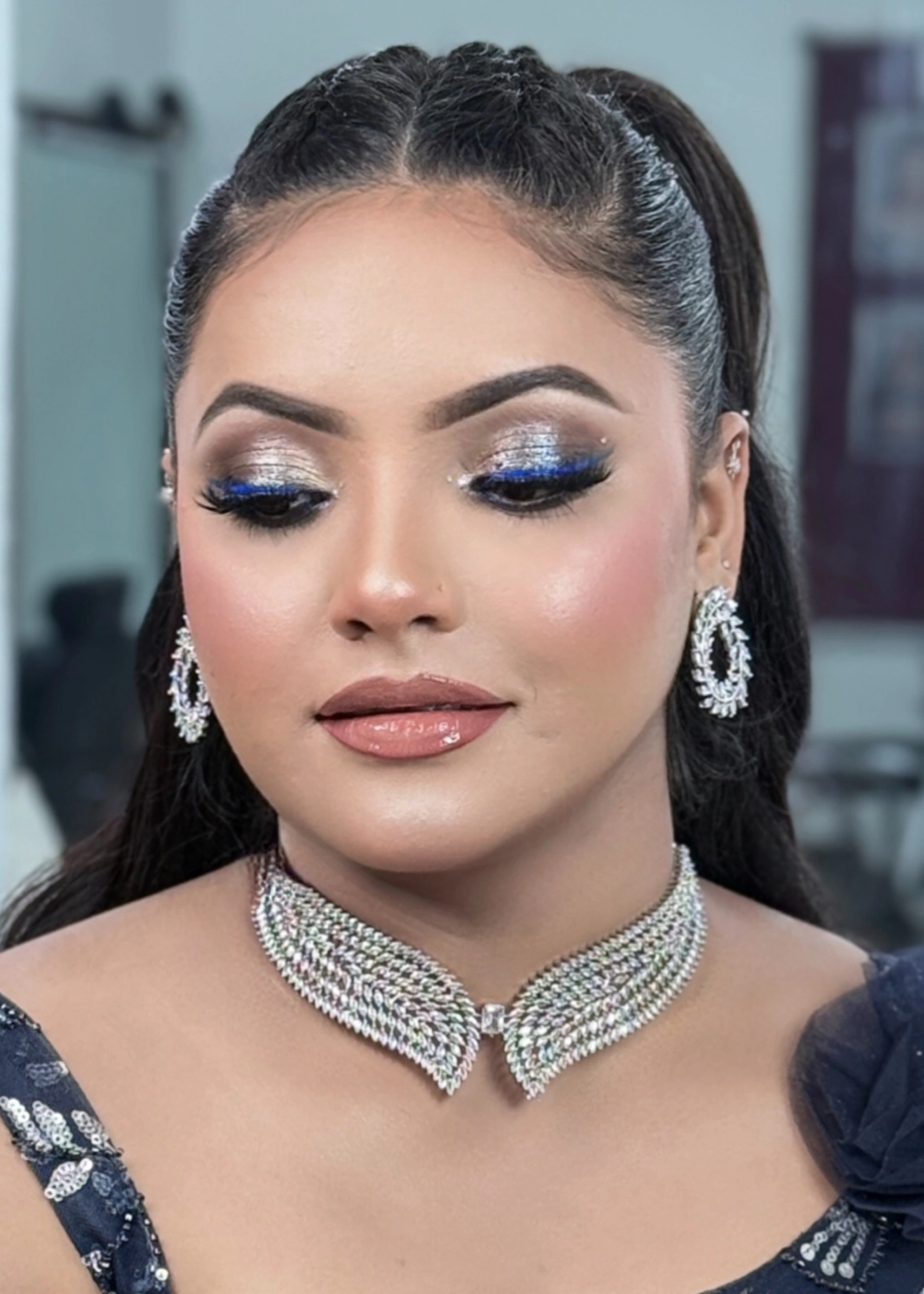 Bridal makeup look by Lovely Jaiswal