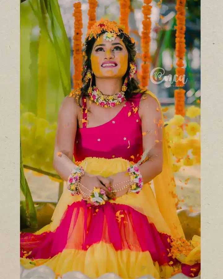 Bridal makeup look by Lovely Jaiswal