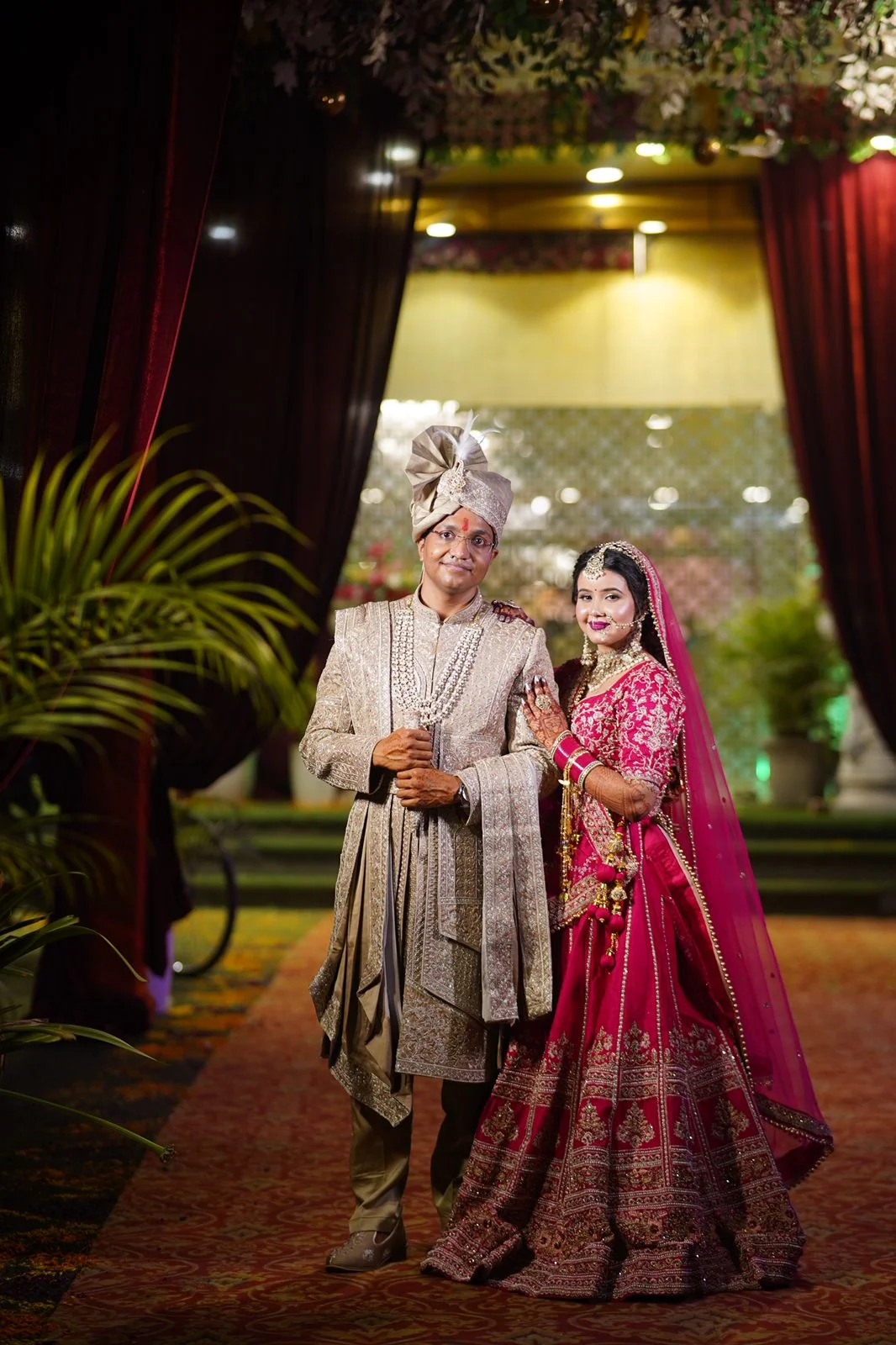 Bridal makeup look by Lovely Jaiswal