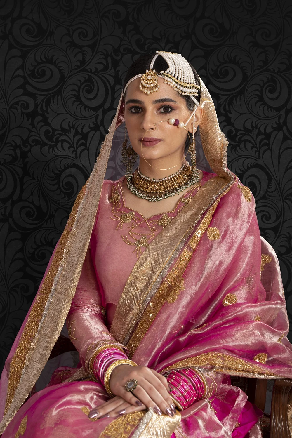 Bridal makeup look by Lovely Jaiswal