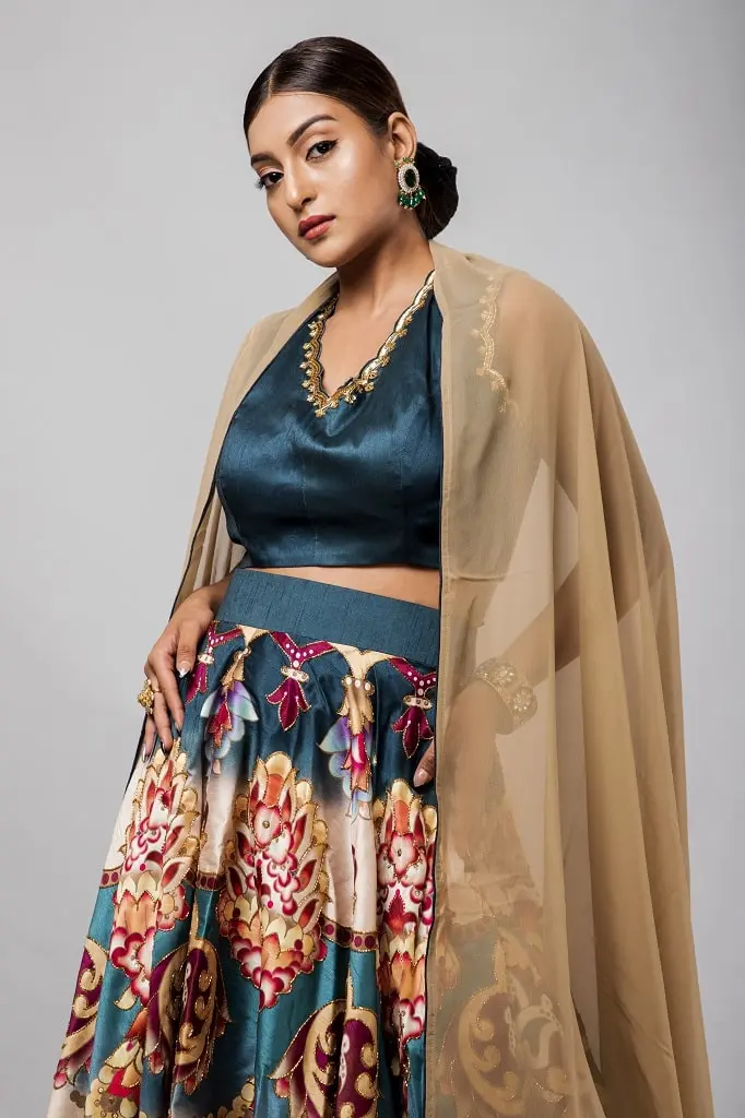 Bridal makeup look by Lovely Jaiswal
