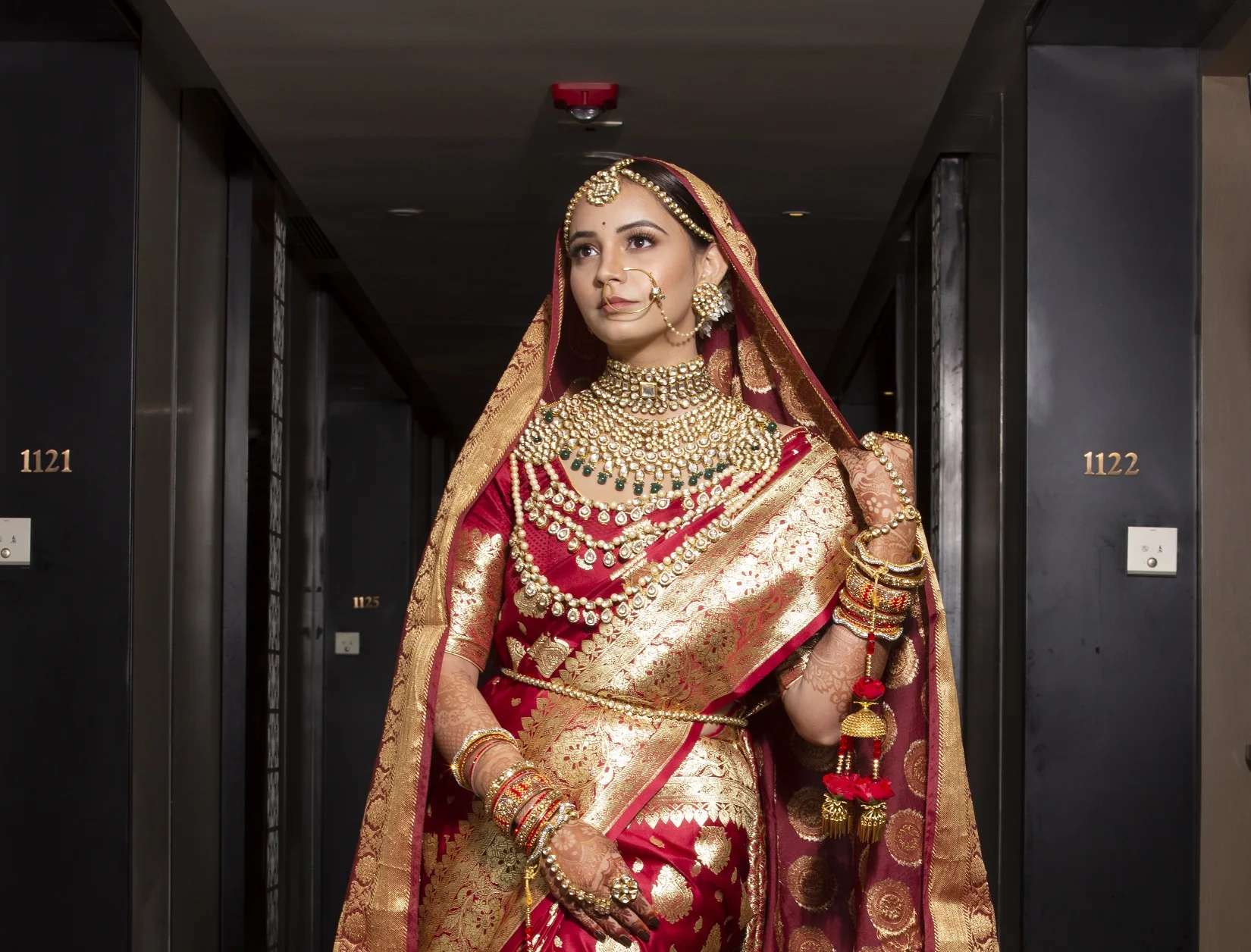 Bridal makeup look by Lovely Jaiswal
