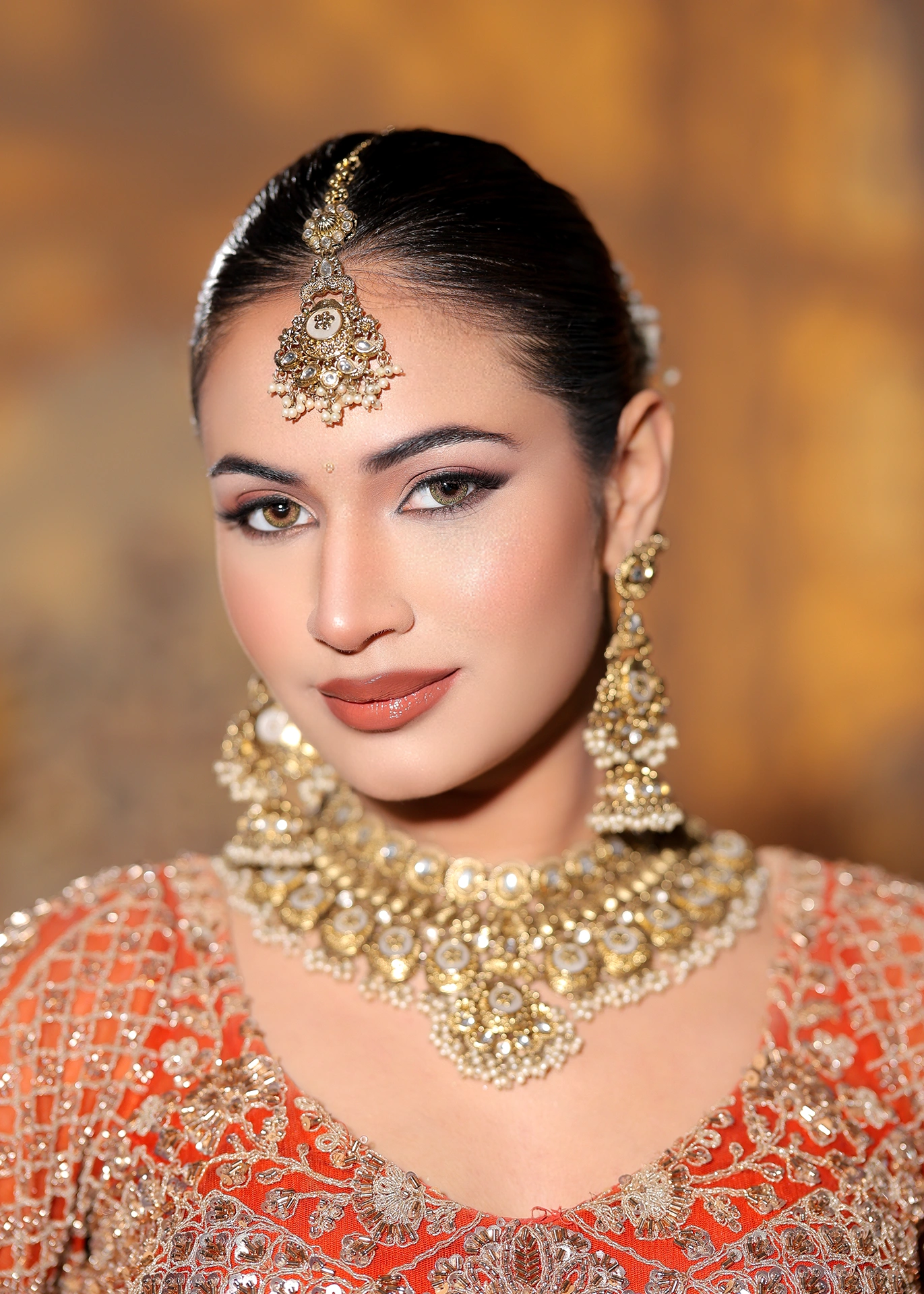 Bridal makeup look by Lovely Jaiswal