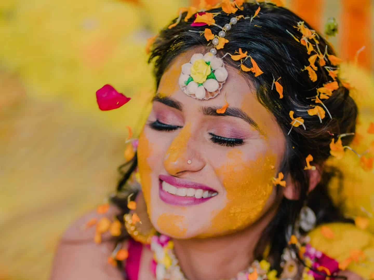 Haldi Makeup
